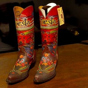 Vaccari Leather 2020 Fiesta Boots